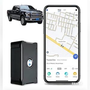 2 NEW Magnetic GPS trackers for Vehicles in Black